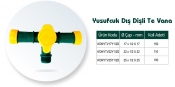 Yusufcuk Dış Dişli Te Vana