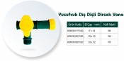 Yusufcuk Dış Dişli Dirsek Vana