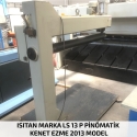 Isıtan Marka Ls 13 P 2013 Model Kenet Ezme Makinası